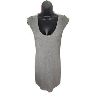 Women’s Bebe Gray Rope Detail Slip Dress -XS